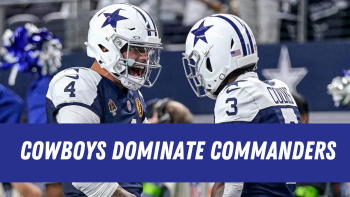 Cowboys Dominate Commanders With Prescott's Stellar Performance